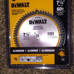 DeWALT 7 1/4" 60T ALUMINUM CUTTING BLADE 