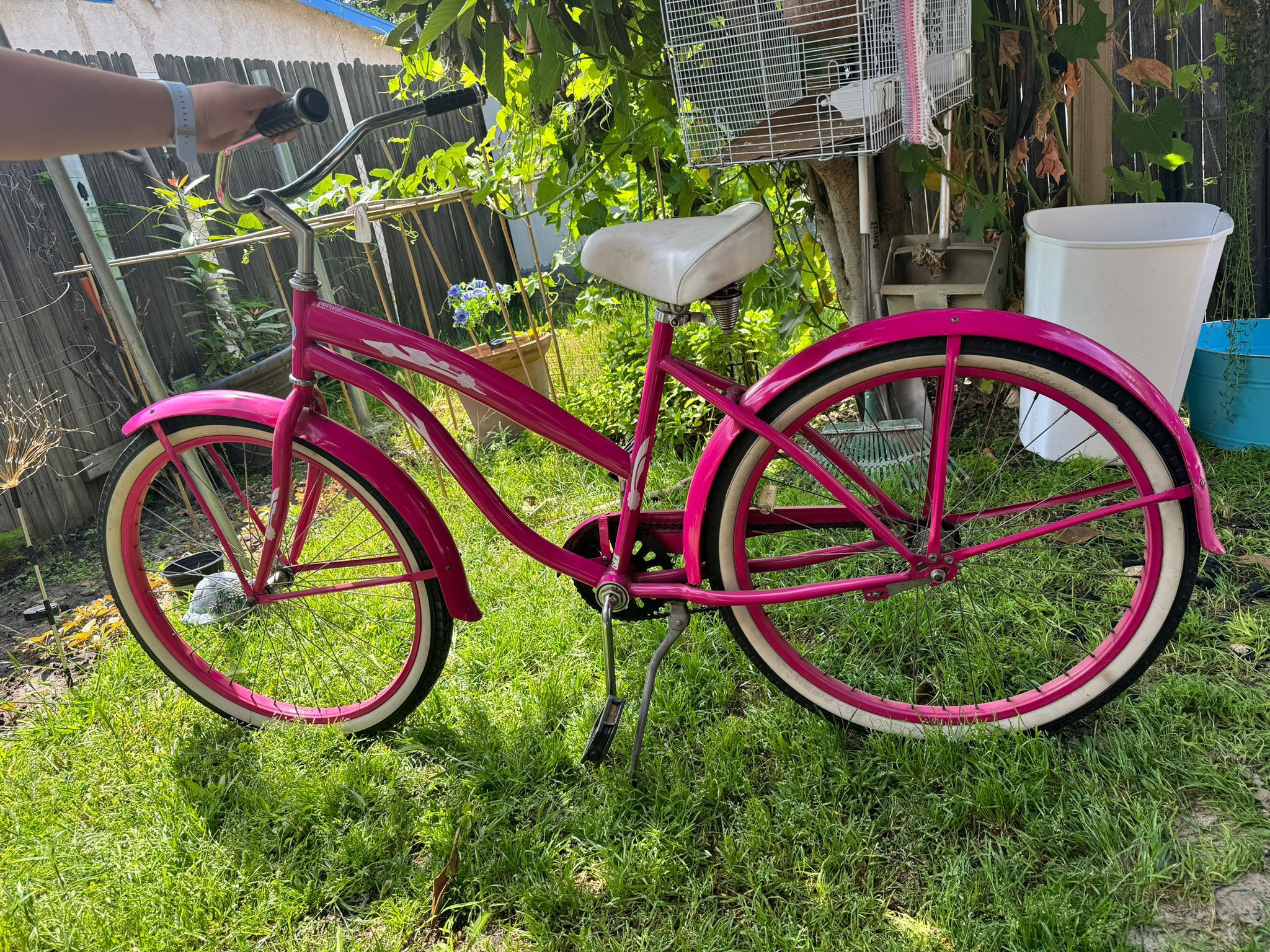 Top power Cruiser Bicycle Pink