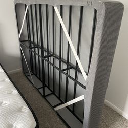 Queen Bed Metal Box Frame