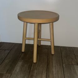 Small Wooden Side Table/ Stool 
