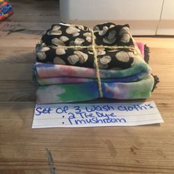 Set Of 3 Wash Clothes 