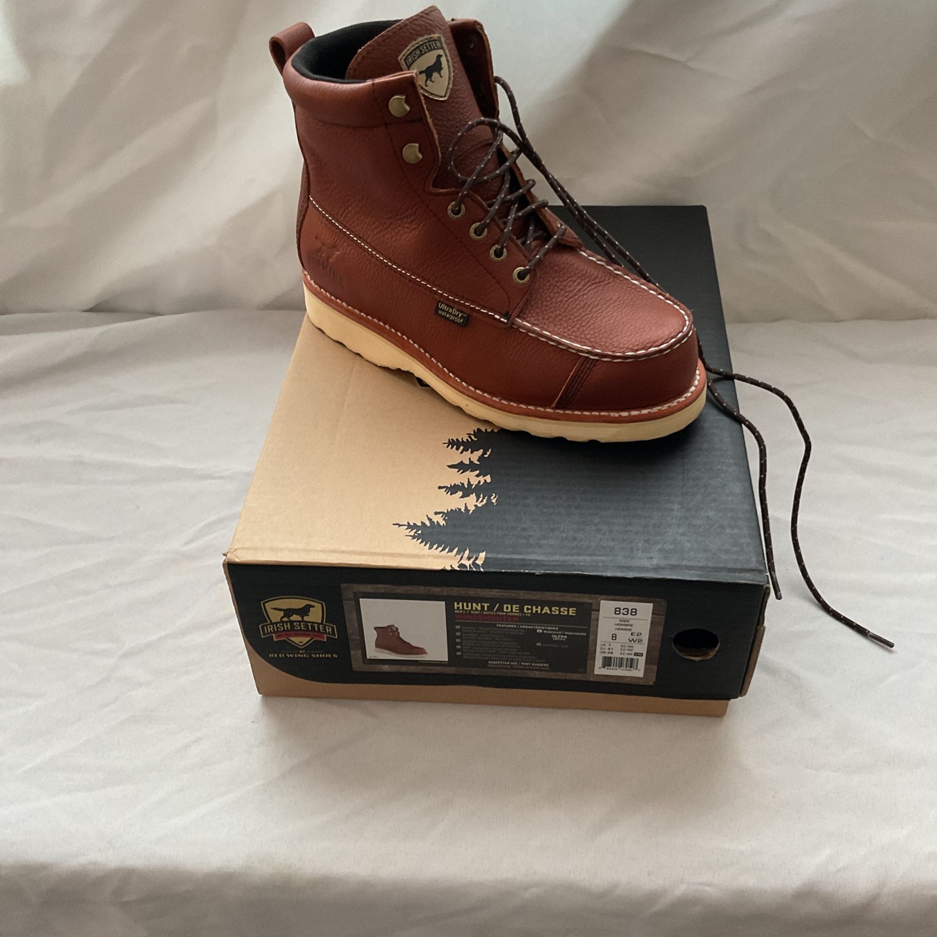 Red Wing Men’s Boots Size 8 New 