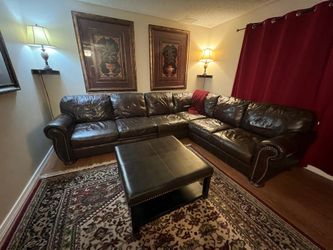 Couch and coffee table