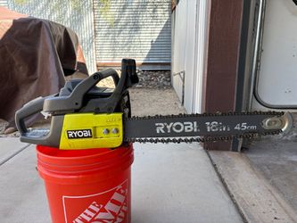 Ryobi 18” gas chain saw