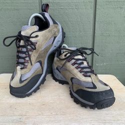 Merrell Rei Monarch Low Women Size 8.5 Brown Granite Grey Charcoal Hiking Boot  N