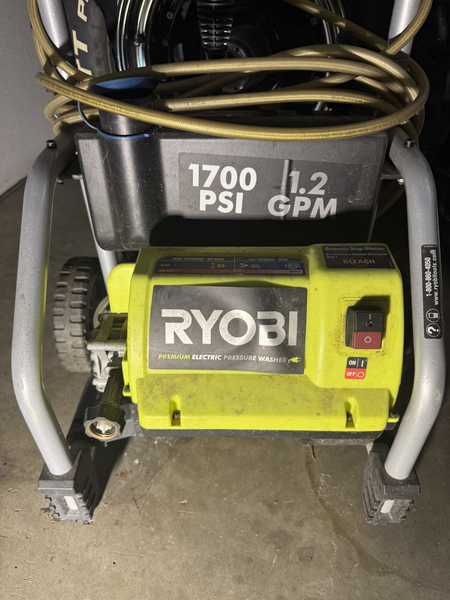Electric Pressure Washer Ryobi