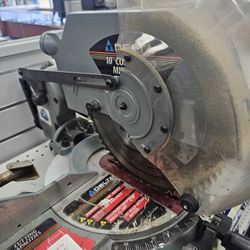 Delta 10" Miter Saw. ASK FOR RYAN. #4(contact info removed)658-02
