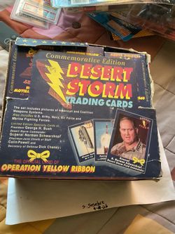 1991 Desert Storm Operation Yellow Ribbon Trading Cards - 24 Complete Sets of 60