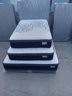 King Size Mattress Pillow Top New