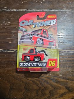 Car Tuned Diecast 87 Chevy C10 Pickup #6