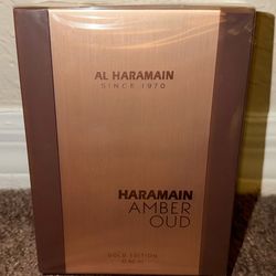 Al Haramain Amber Oud Gold Edition Eau De Parfum Spray (Sealed)