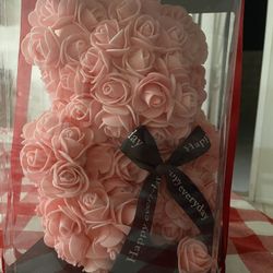 “Happy Everyday”  Rose Bear 