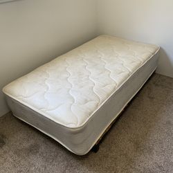 Twin Mattress With Frame 