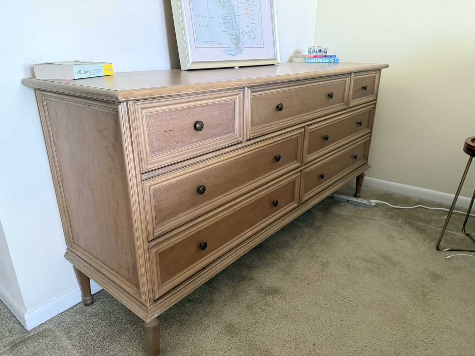 PENDING Wood Dresser 7 Drawer - Ballard Designs