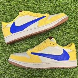 Jordan 1 Retro Low Travis Scott ‘Canary’