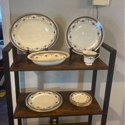 Grasmere Blue by MINTON 10 Pieces