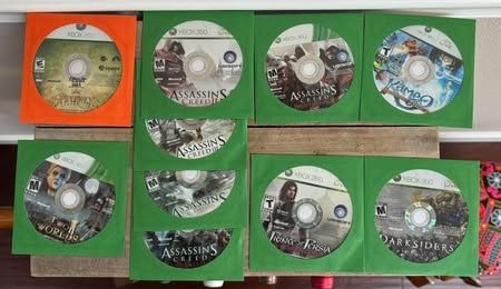 XBox 360 Games Disc Only $5 each