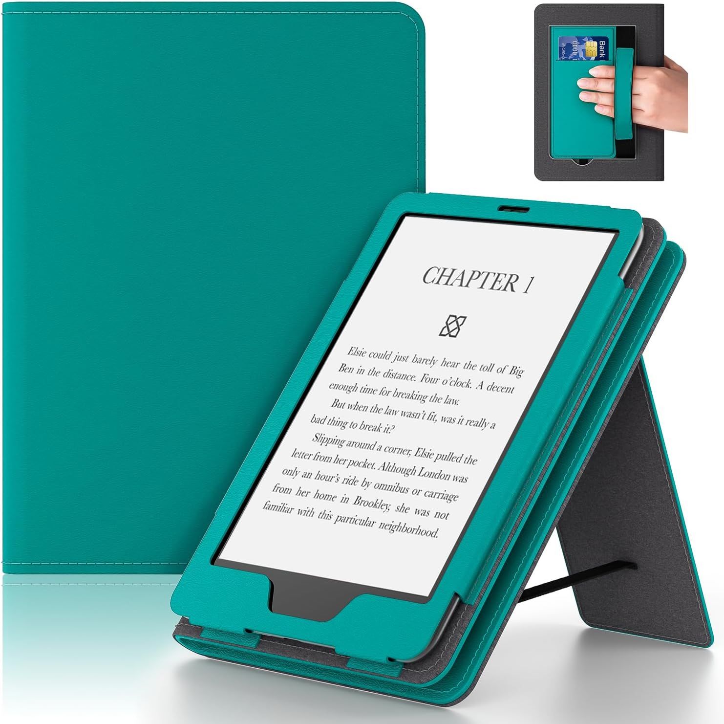 BRAND NEW Kindle Case with Stand, Hand Strap, Auto-Wake/Sleep for New 6" Kindle (11th Generation, 2024/2022 Release)