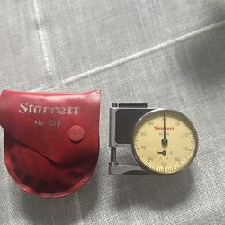 Starrett precision micrometer-paper thickness meter