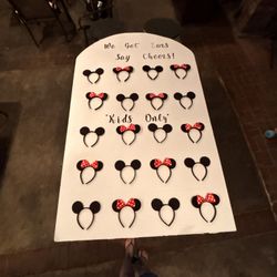 Mickey Mouse Ears Board