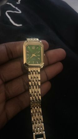 rectangular women's quartz fashion watch