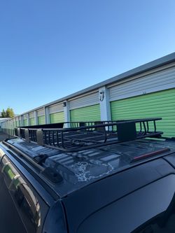 Roof cargo rack