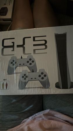 GKS 8-Bit Retro Game Console with Two Controllers
