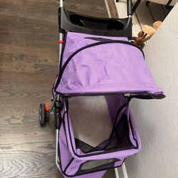 Dog Stroller- Purple