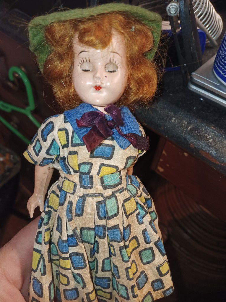 Antique Doll 6"