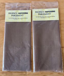 Regency professional parchment,13”X17”,one sheet per package, 2 packages. Buy both packages for $8.00.