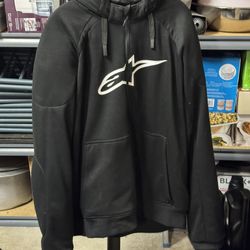 Alpinestars Chrome Sport Hoodie Black Size 4 XL