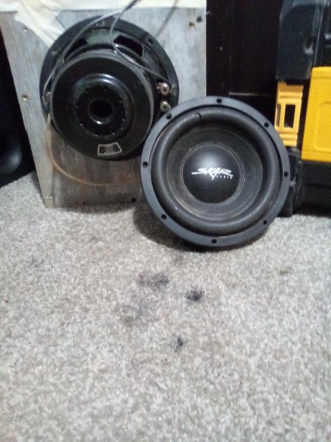 2, 8" Skar Subs