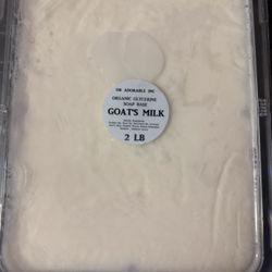 Dr Adorable - Organic glycerine soap base Goats Milk