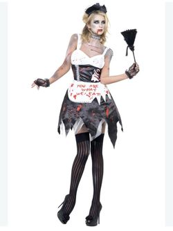 Zombie french maid costume
