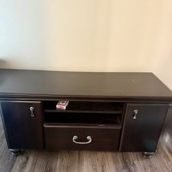 TV Console Storage Table