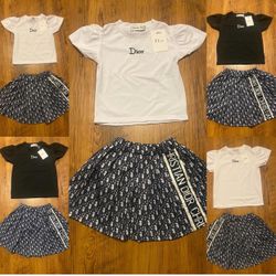 Dior 2-Piece Toddler Girl Outfit – Sizes  2T, 3T & 3T
