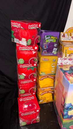Squishy Toy Bundle – Berry, Fruit & Cheese
