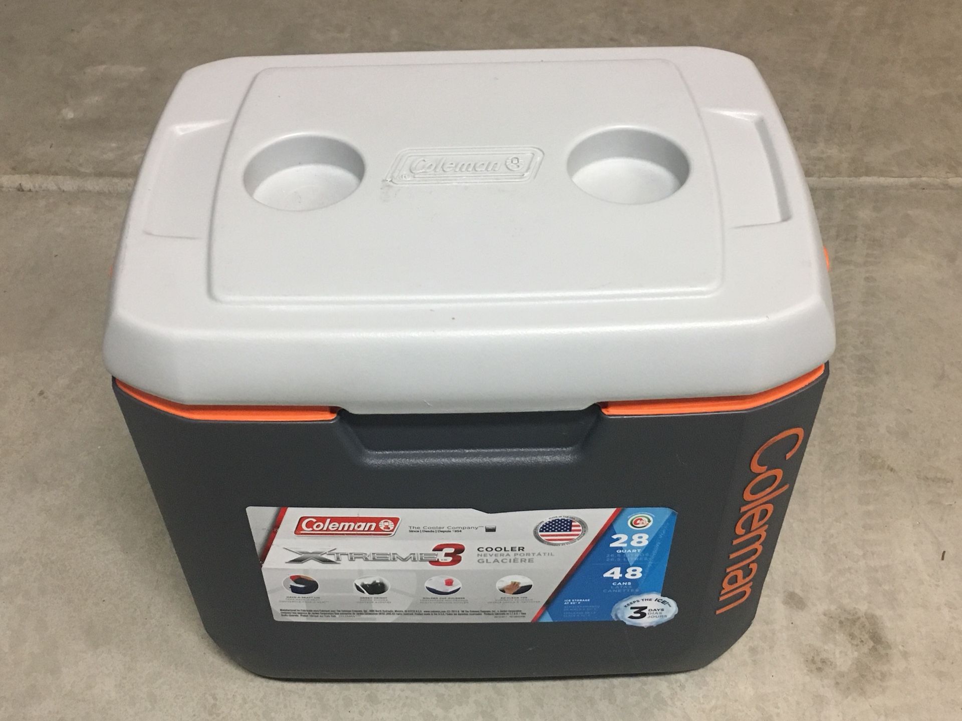 Coleman Xtreme3 28 Quart Brand New Cooler