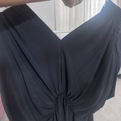 Xs blaxk top fits M/ L strerch $10