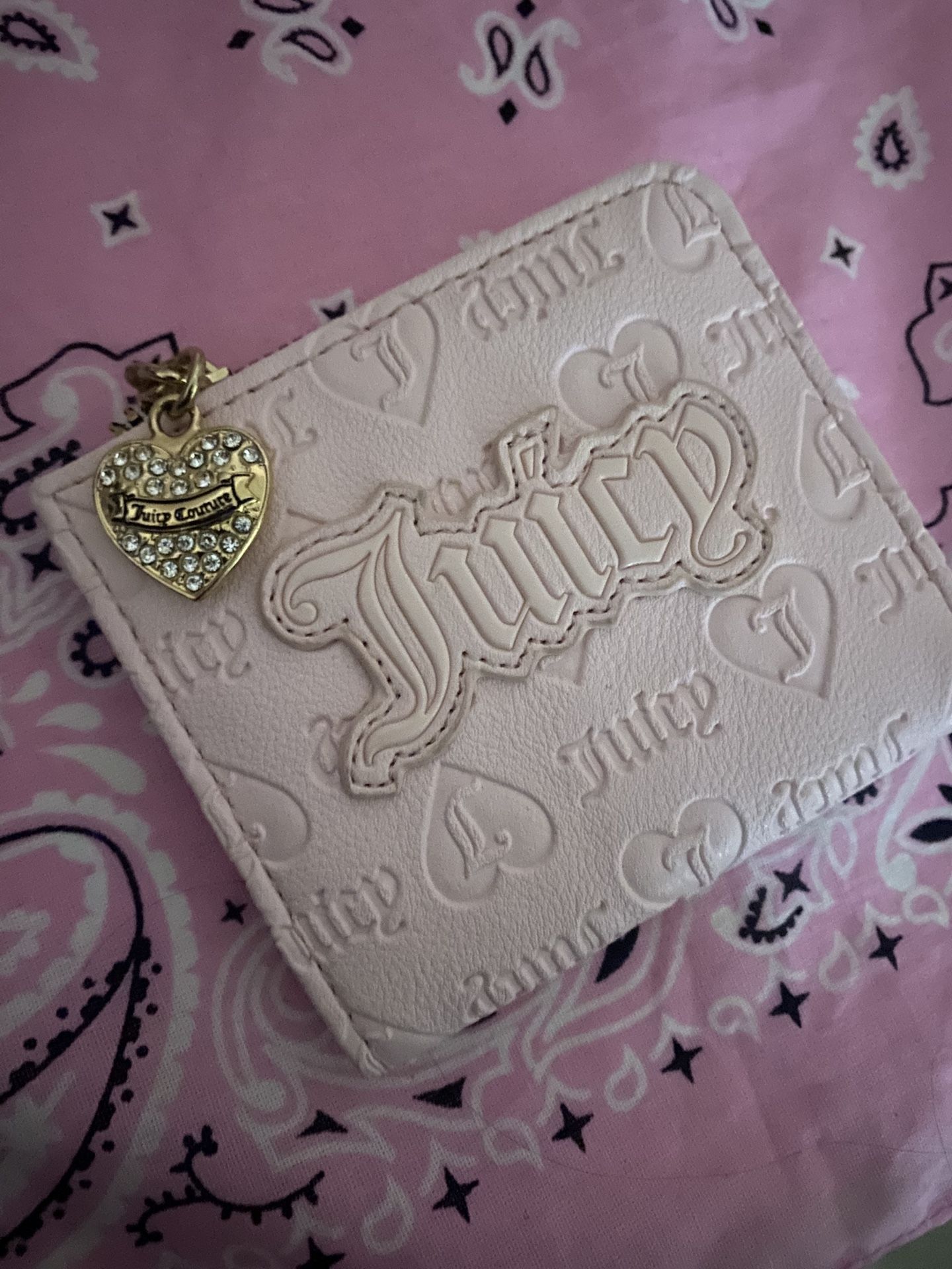 Pink juicy couture wallet