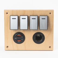 Switch panel 12mm Baltic Birch/ Campervan