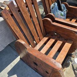 Handmade Wood Rocking Chairs