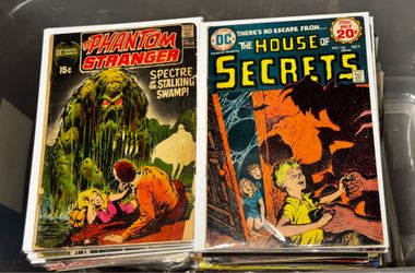 Tub Full of Comic Books - vintage & newer