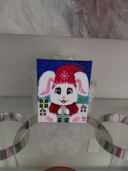 Handpainted Acrylic Canvas Wall Art 8x10