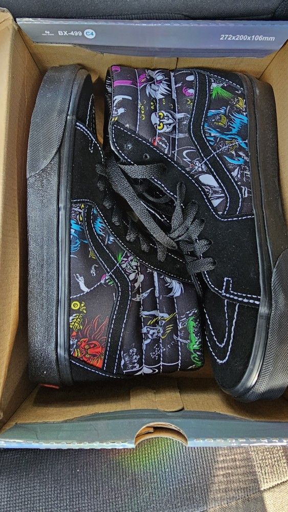 Vans x Disney Sk8-Hi Disney 100 Villains Shoes Sneakers Black