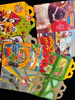 Happy Meal Boxes & McDonald’s Toys