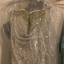 Embellished Evening Gown 