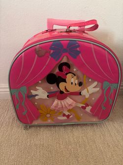 Disney Minnie Mouse Kids Girls Small Luggage
