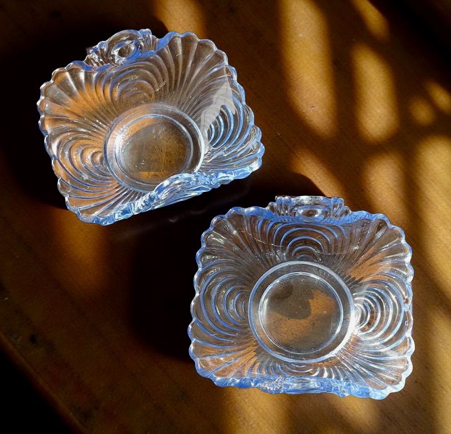 Set of 2 Cambridge Caprice Individual Nut Dishes 