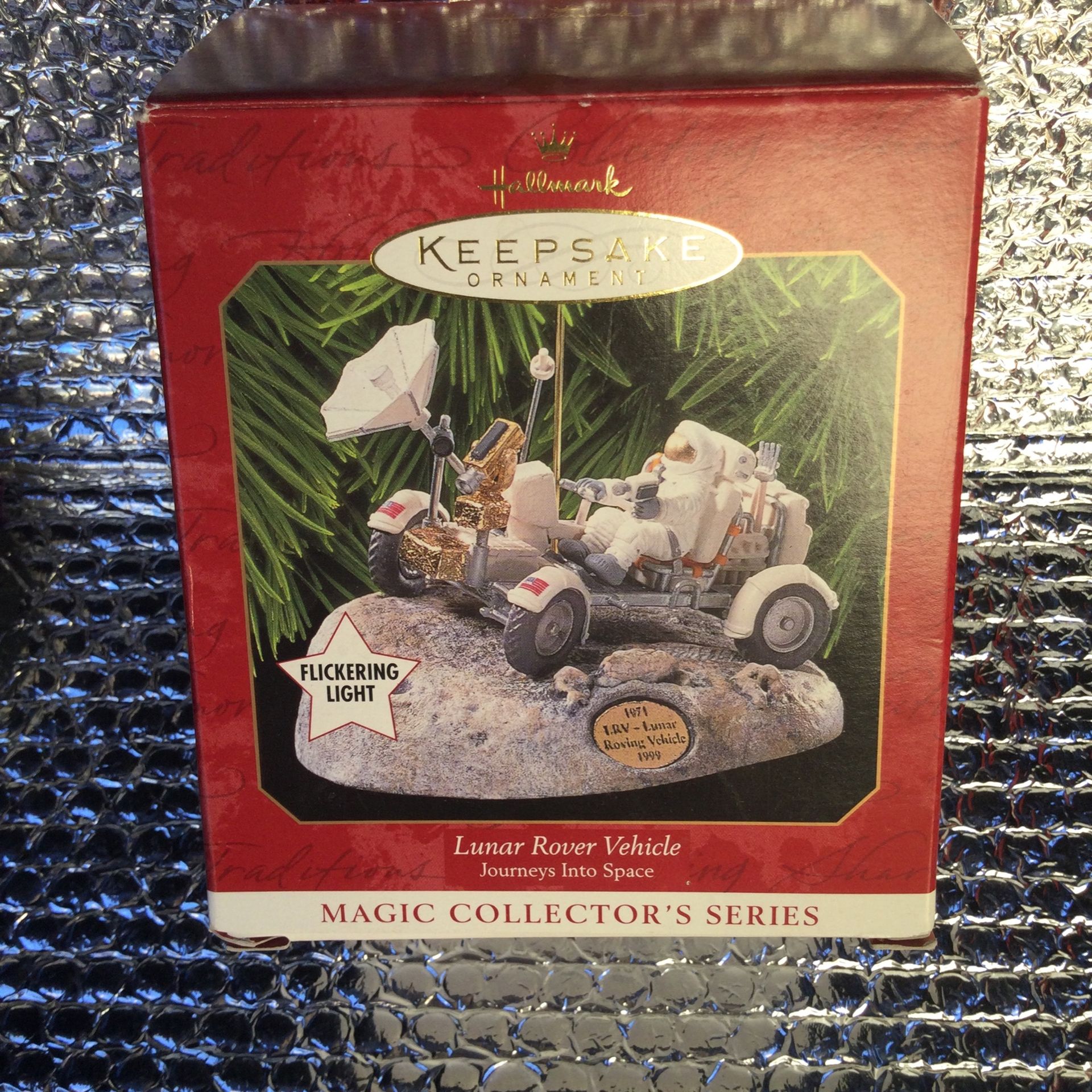 1999 Lunar Rover Vehicle Christmas Ornament